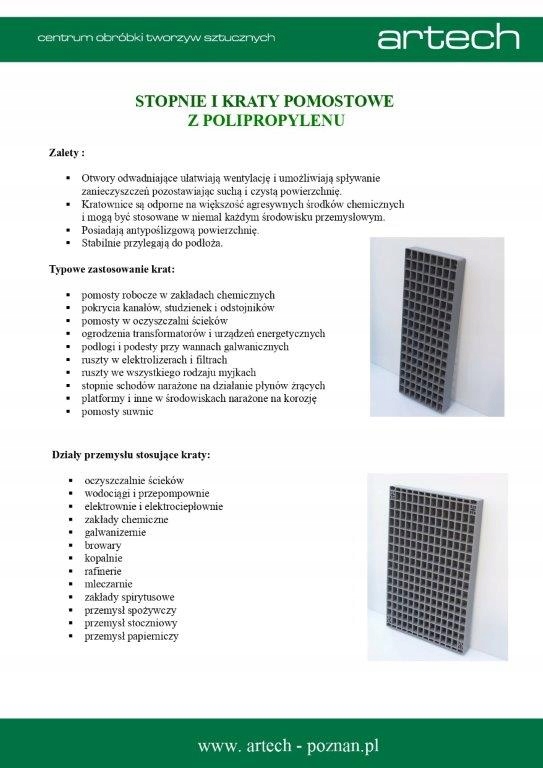 STOPIEŃ POMOSTOWY Z POLIETYLENU 60x282x755 Marka bez marki