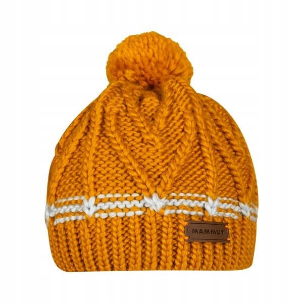 Czapka Mammut Sally Beanie tumeric żółty