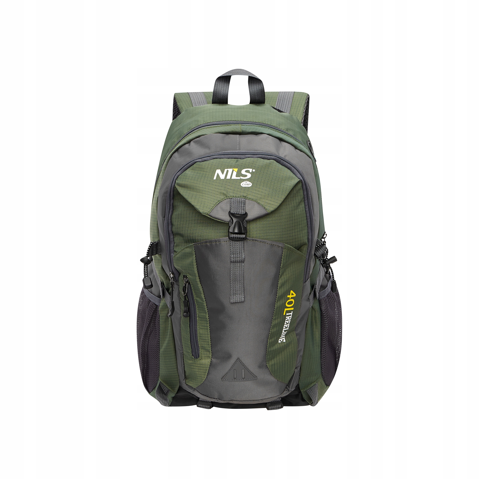 Plecak w góry trekkingowy 40L ciemnozielony turystyczny Nils Camp