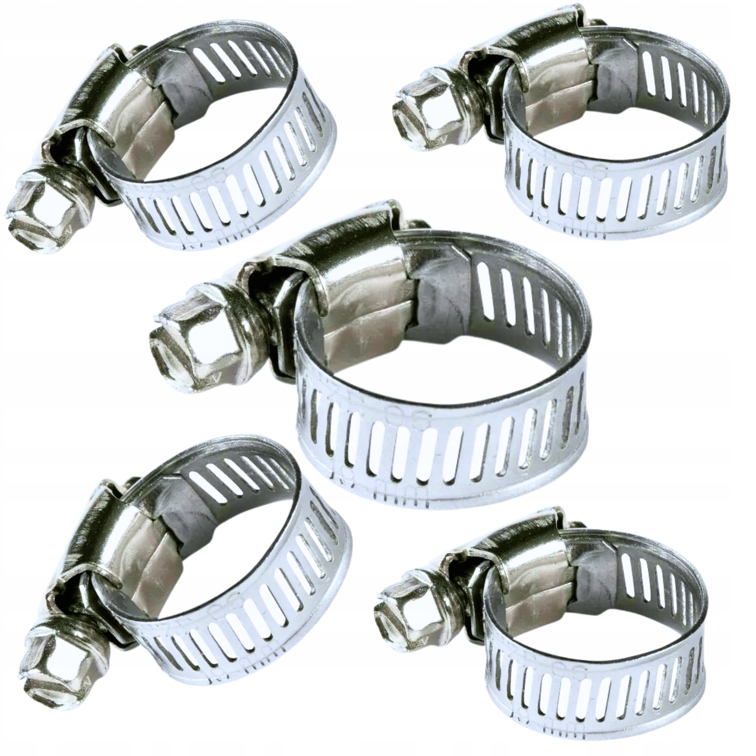 OPASKI ŚLIMAKOWE ZACISKOWE 8-18 mm CYBANTY 5 szt