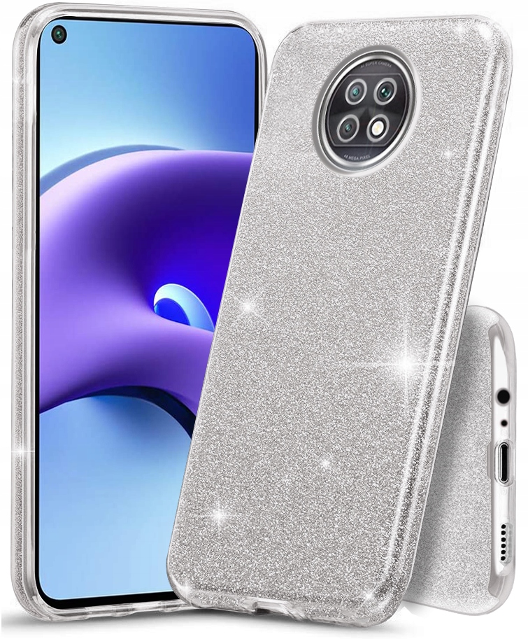 

Etui Brokat do Xiaomi Redmi Note 9T 5G Case +szkło