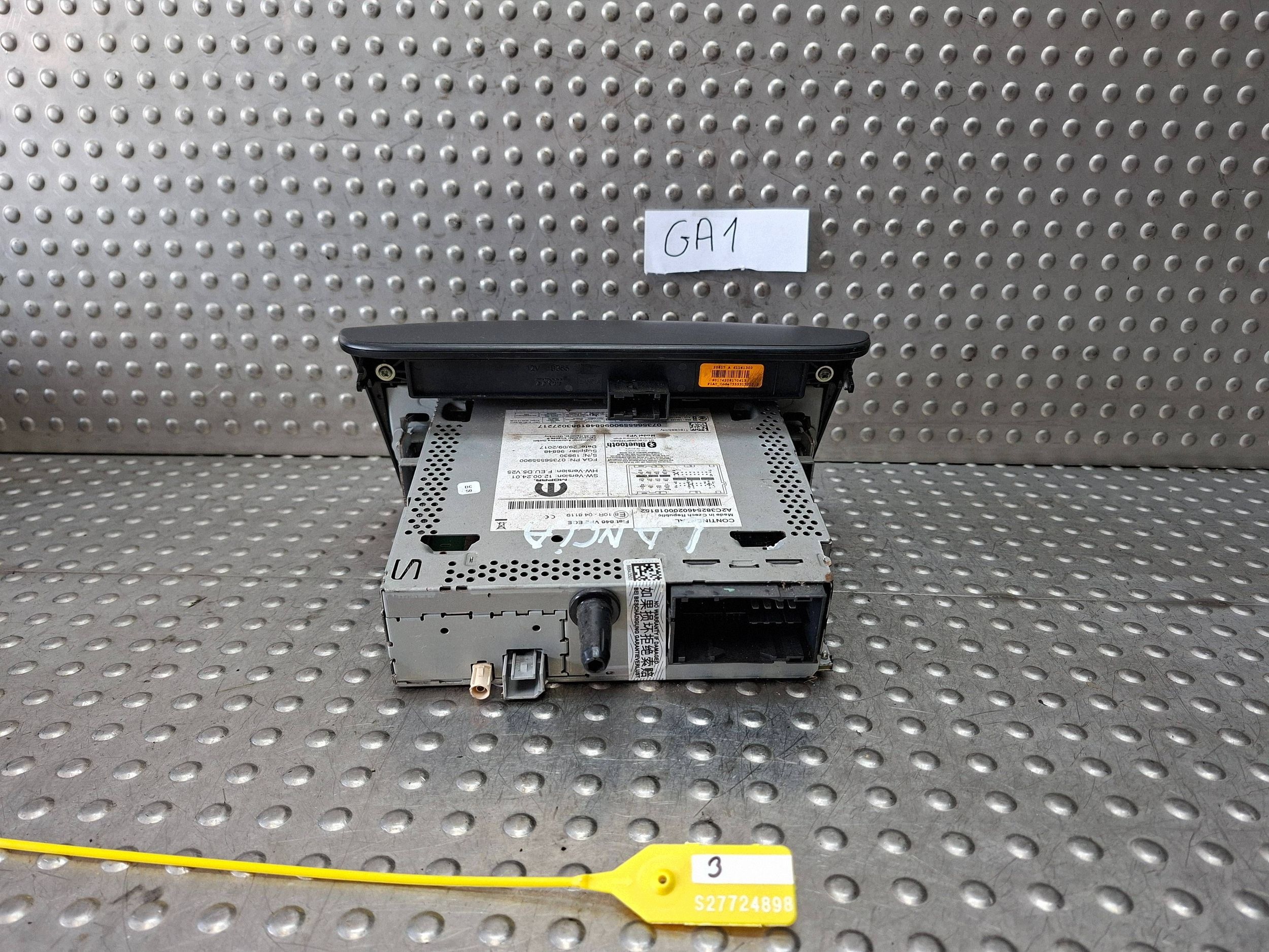RADIO Navigation LANCIA YPSILON 11- 07356555900
