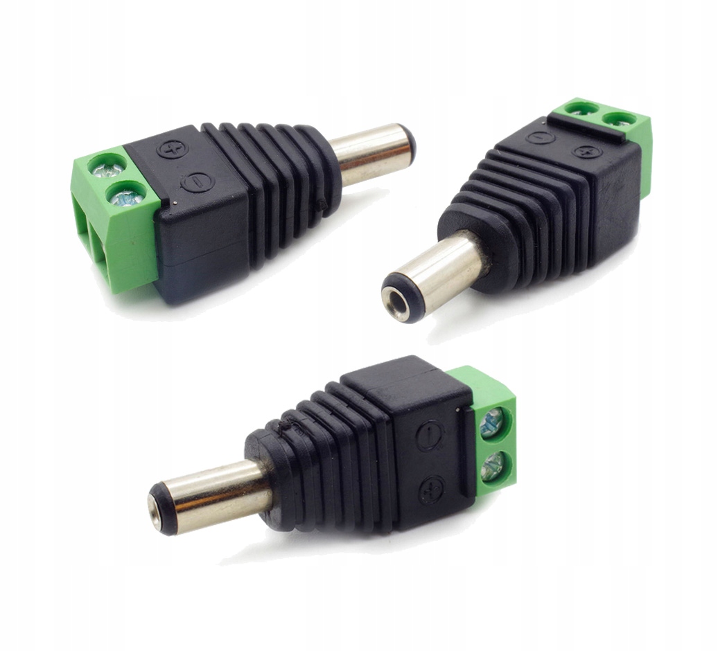 

Gniazdo złączka DC 2,1 x 5,5 mm Led Cctv męska