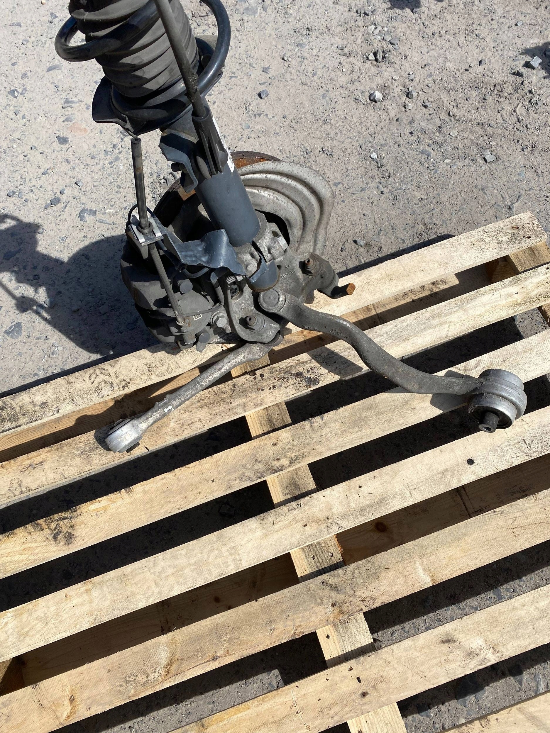 BMW 3 F30 F31 LCI complete McPherson swing left front