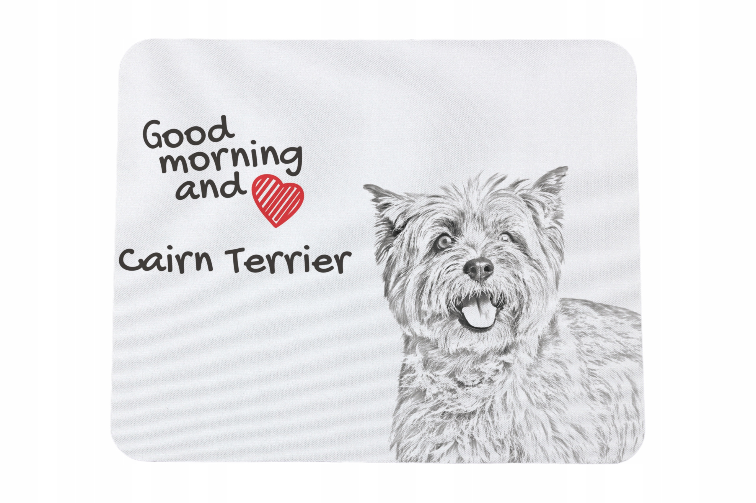 Cairn Terrier podkładka pod myszkę z nadrukiem, personalizowana podkładka