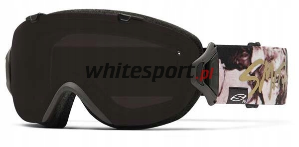 GOGLE DAMSKIE NA NARTY SMITH I/OS ELENA DECO BLACKOUT + DRUGA SZYBA