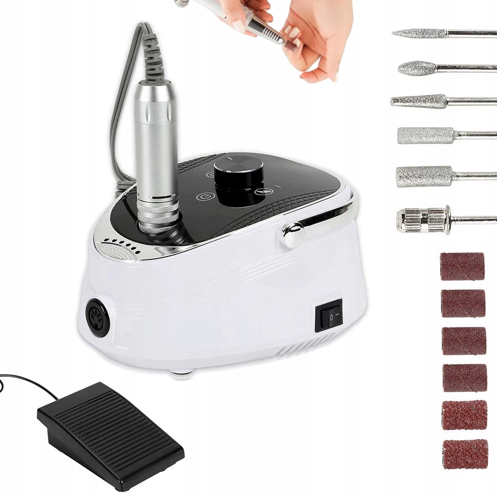 Bruska na nehty Manikúra Pedikúra Hybridy Gely sada silná sada