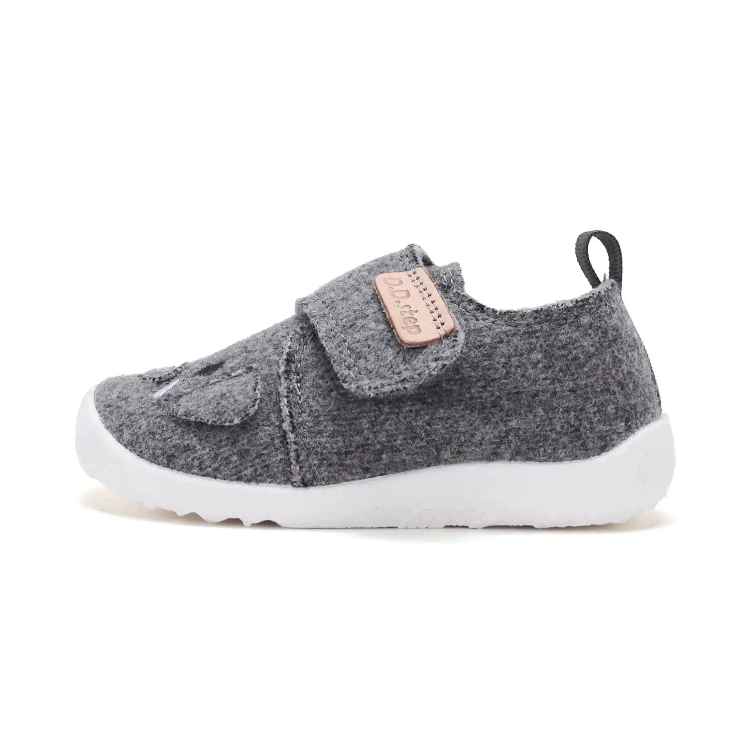 Kapcie filcowe barefoot D.D. Step C086-62686B Dove Grey 26