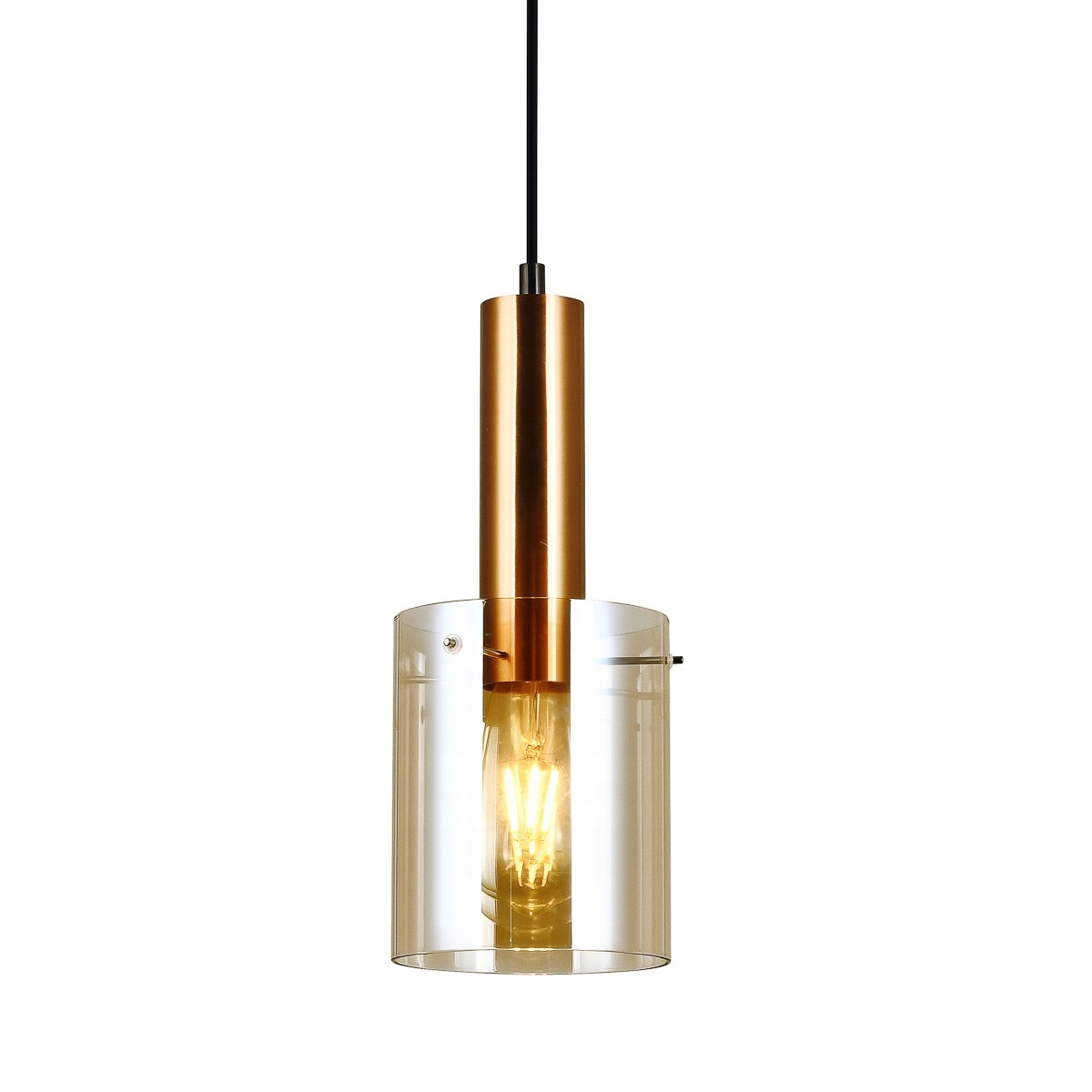 Sardo PND-5581-1-BRO+AMB závěsná lampa
