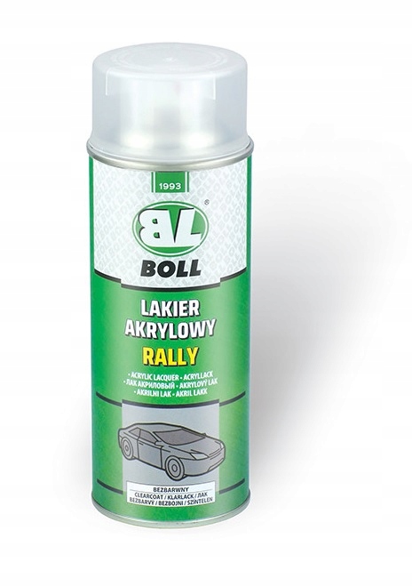 

Boll Lakier Akrylowy Bezbarwny Rally Spray 400ML