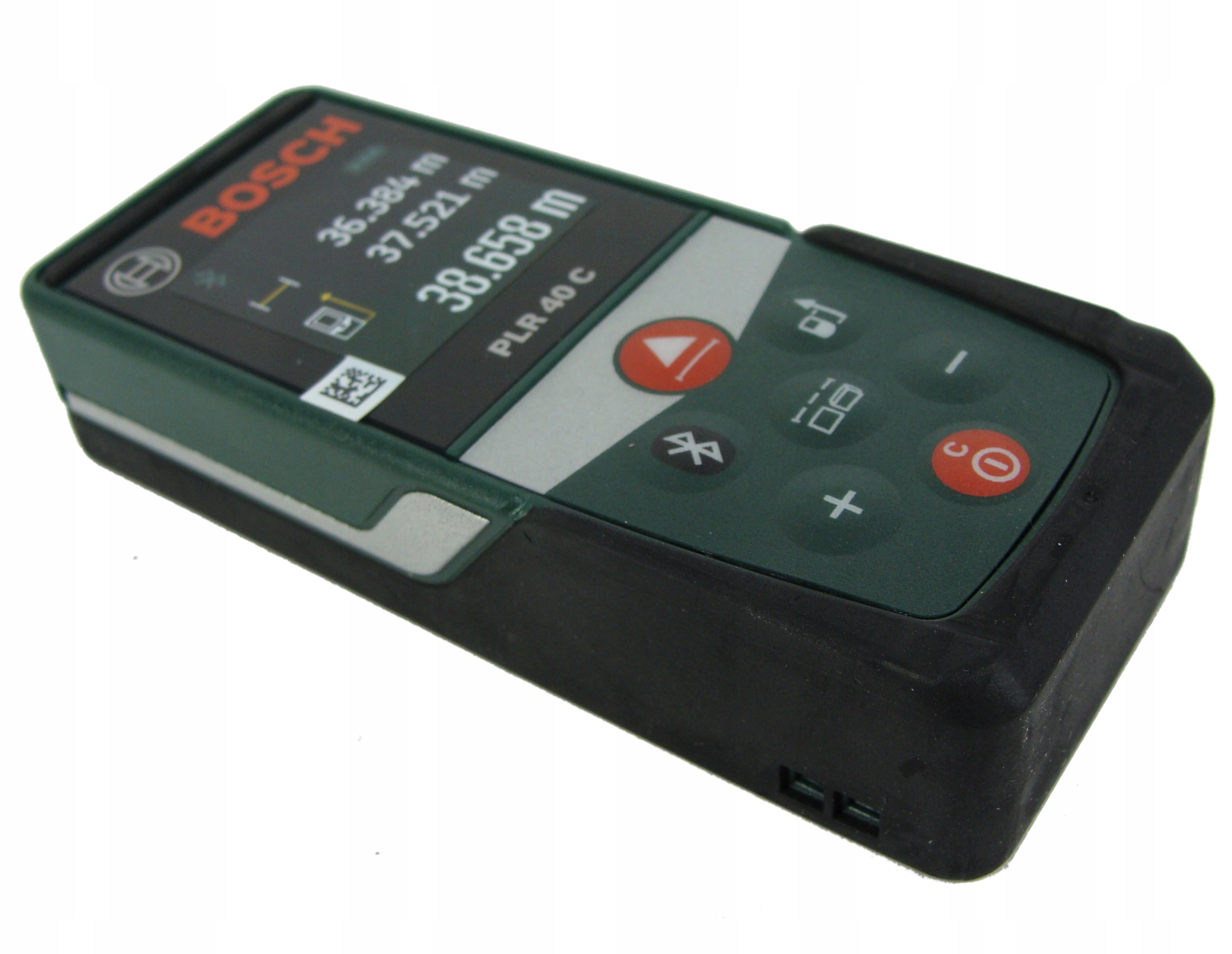Bosch PLR 40 C dalmierz laserowy z Bluetooth Zasięg 40 m Dokładność pomiaru (+/- mm) 2