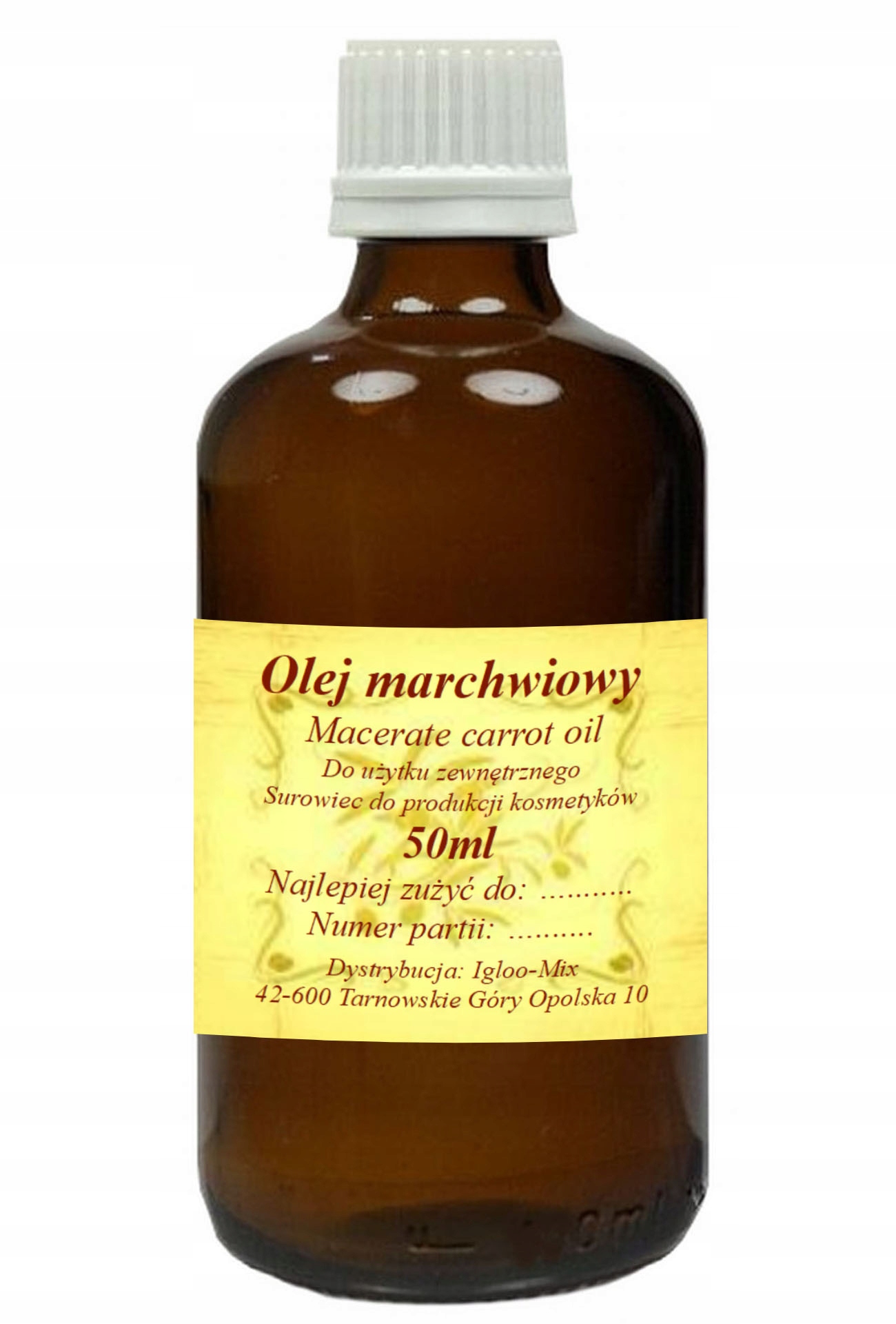 

Olej Marchwiowy 50ml samoopalacz