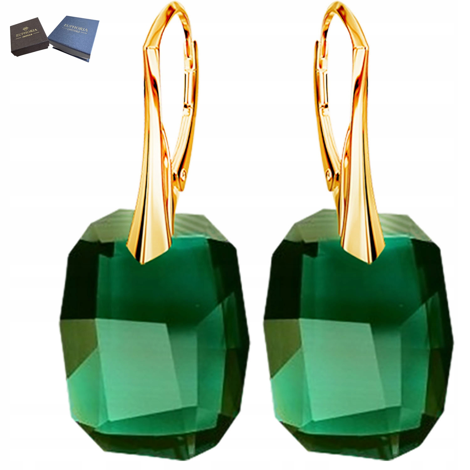 Zlaté Náušnice Dámské Stříbrné šperky 925 Dárek pro manželku Závěsné