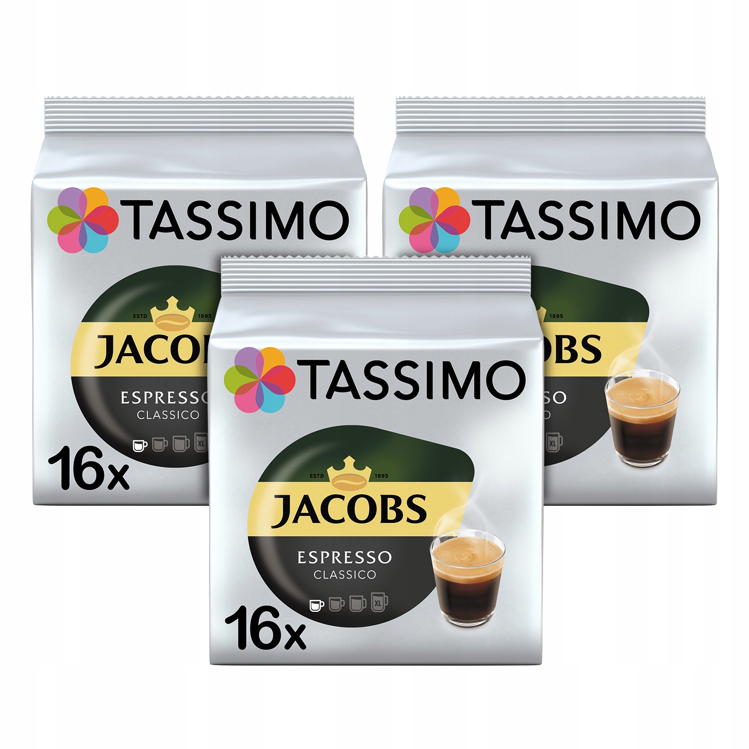 Kapsułki Tassimo Espresso Classico 3x 16 szt [48 kaw]