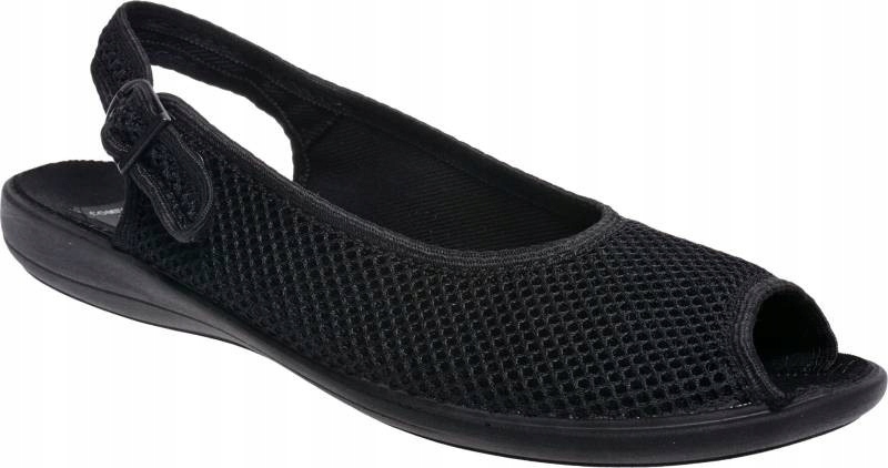 

Sandały Damskie Miękkie Większa Szerokość czarny41