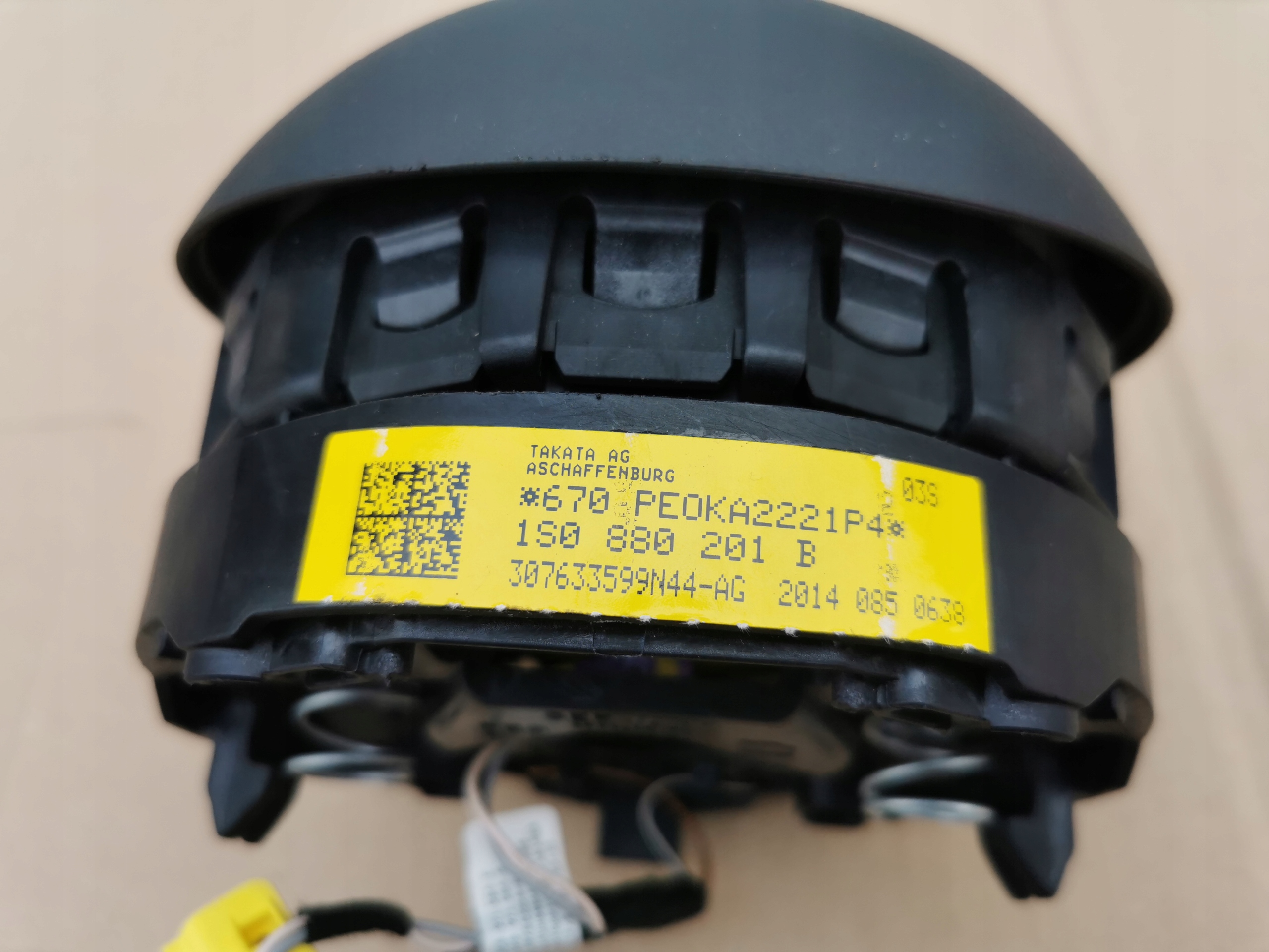 vw UP 1S0 11-16 подушки безопасности подушка водители b.хорошее 1S0880201B