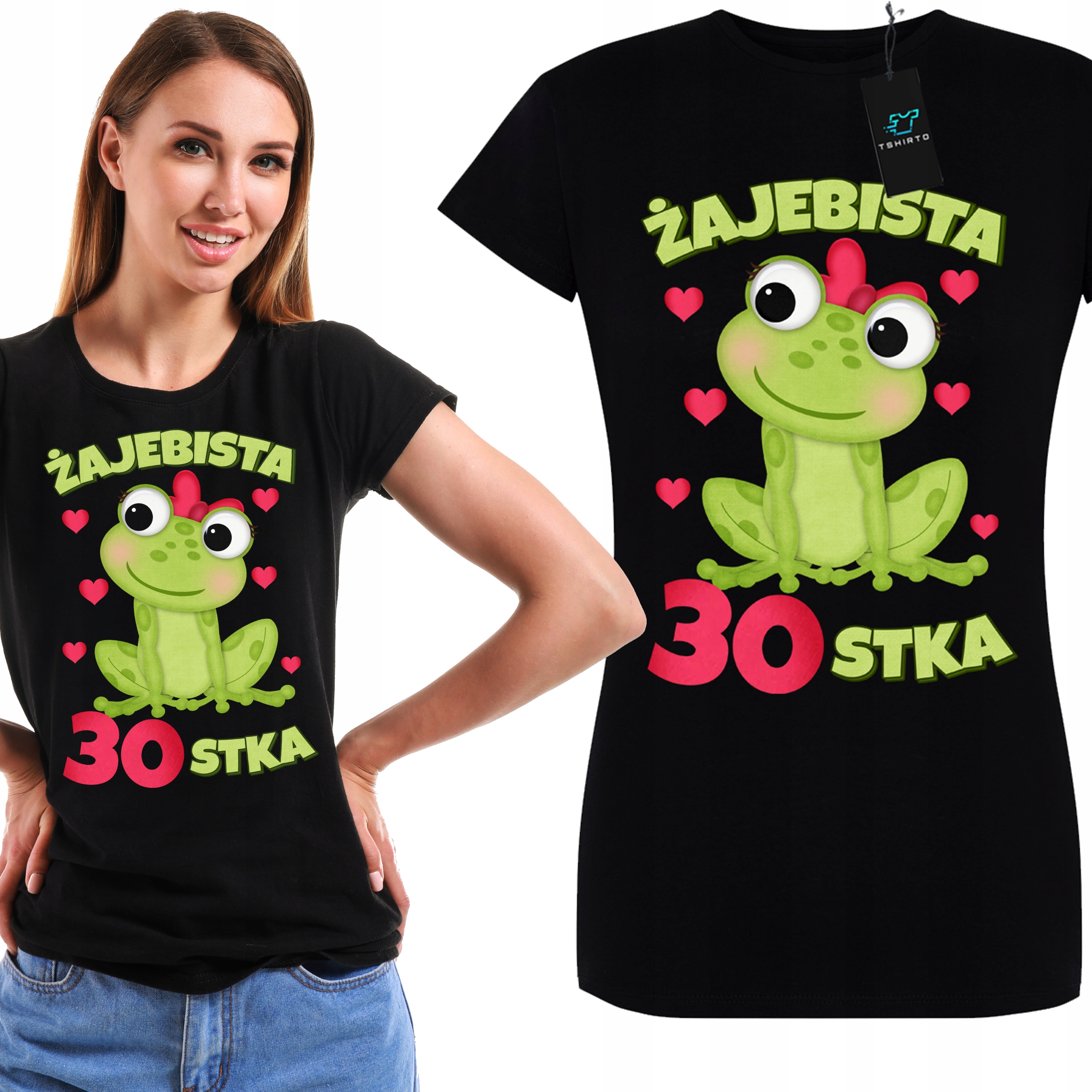 

Koszulka Damska 18 20 30 40 Urodziny XXL