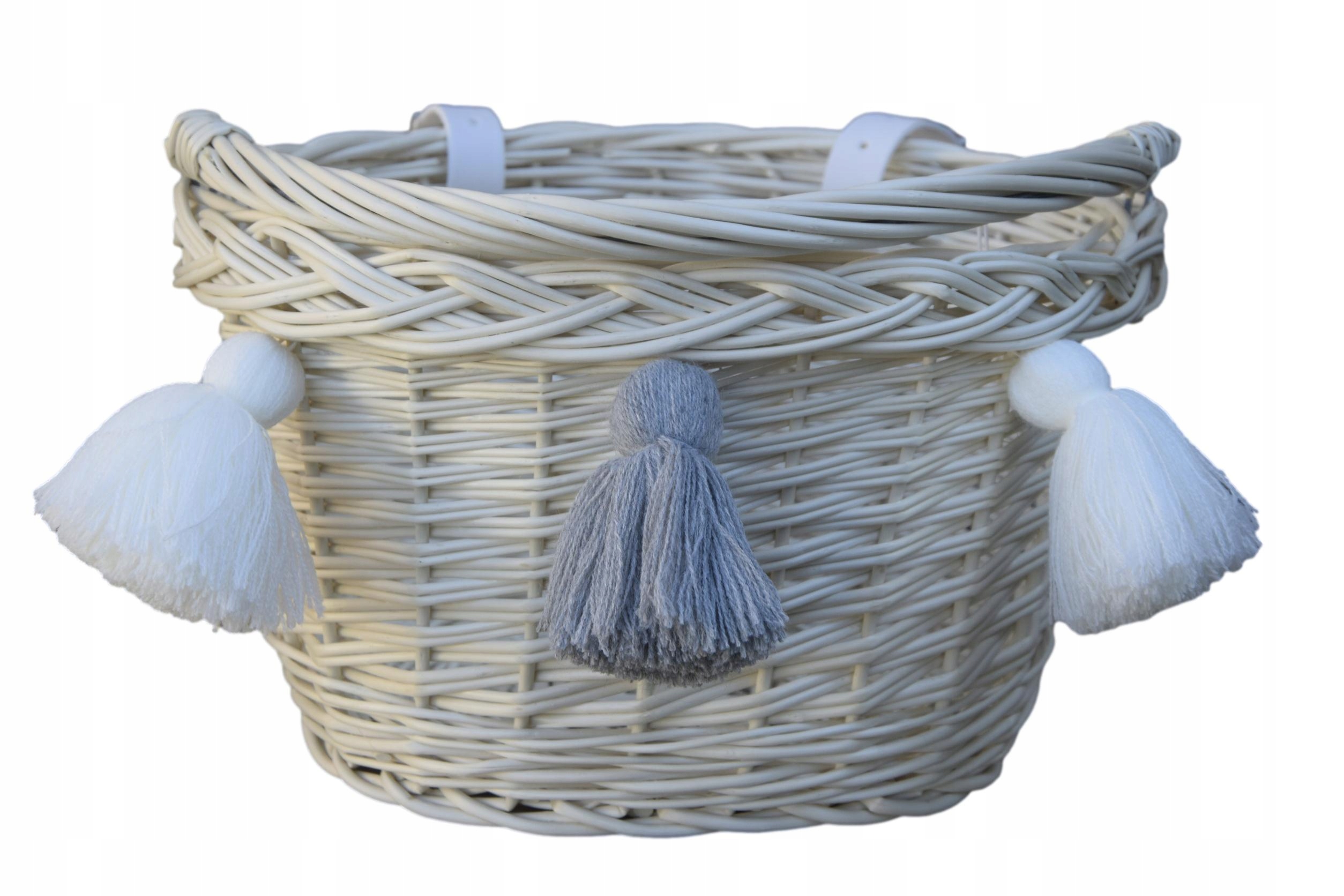 Kosz Koszyk wiklinowy na Rower biegowy dla dziecka