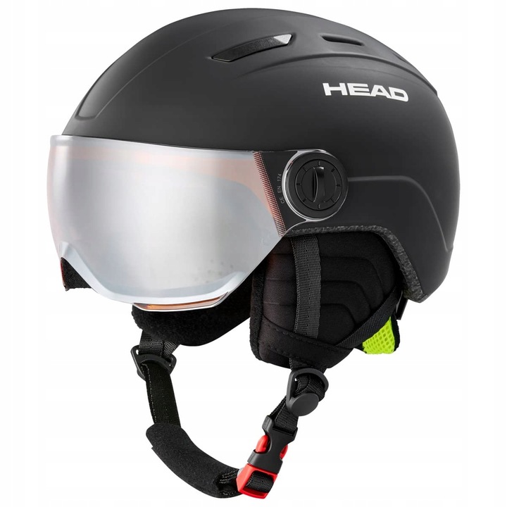 Dětská lyžařská přilba Head Mojo Visor Black Xs/s 47-51 cm