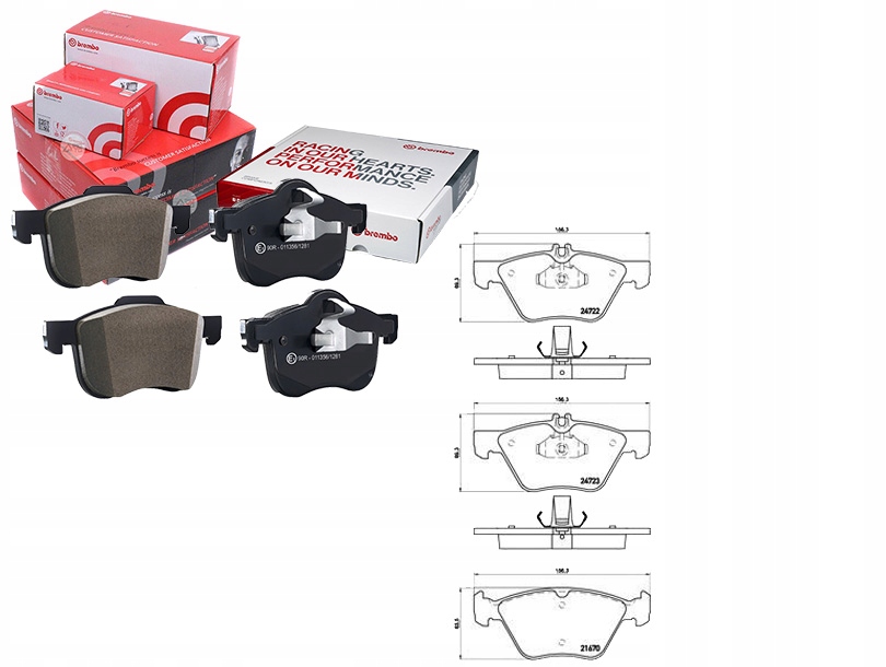комплект датчик износа тормозных колодок Brembo 44200720 A00 европа