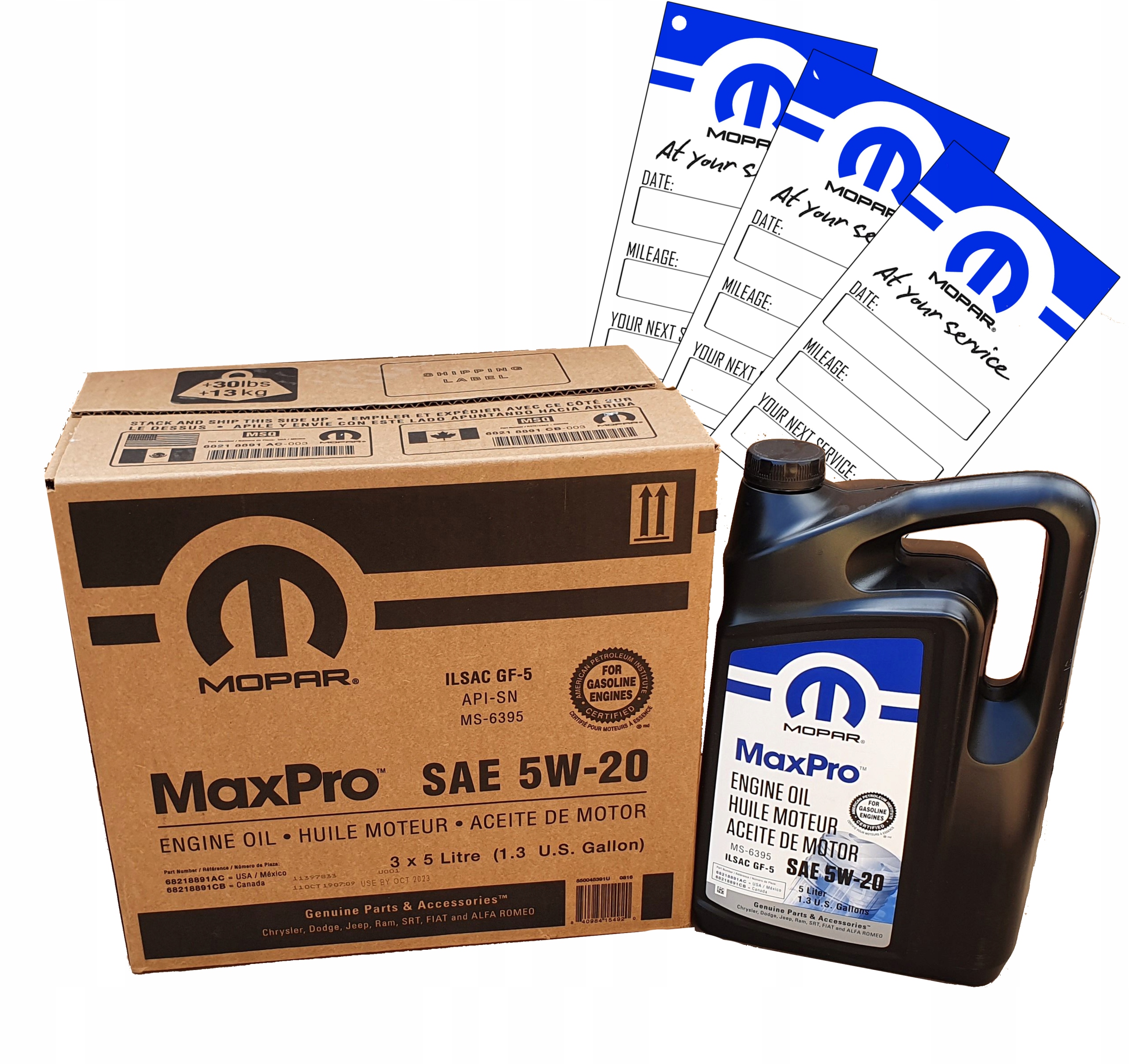 Olej Mopar 5W20 15L Jeep Dodge Chrysler