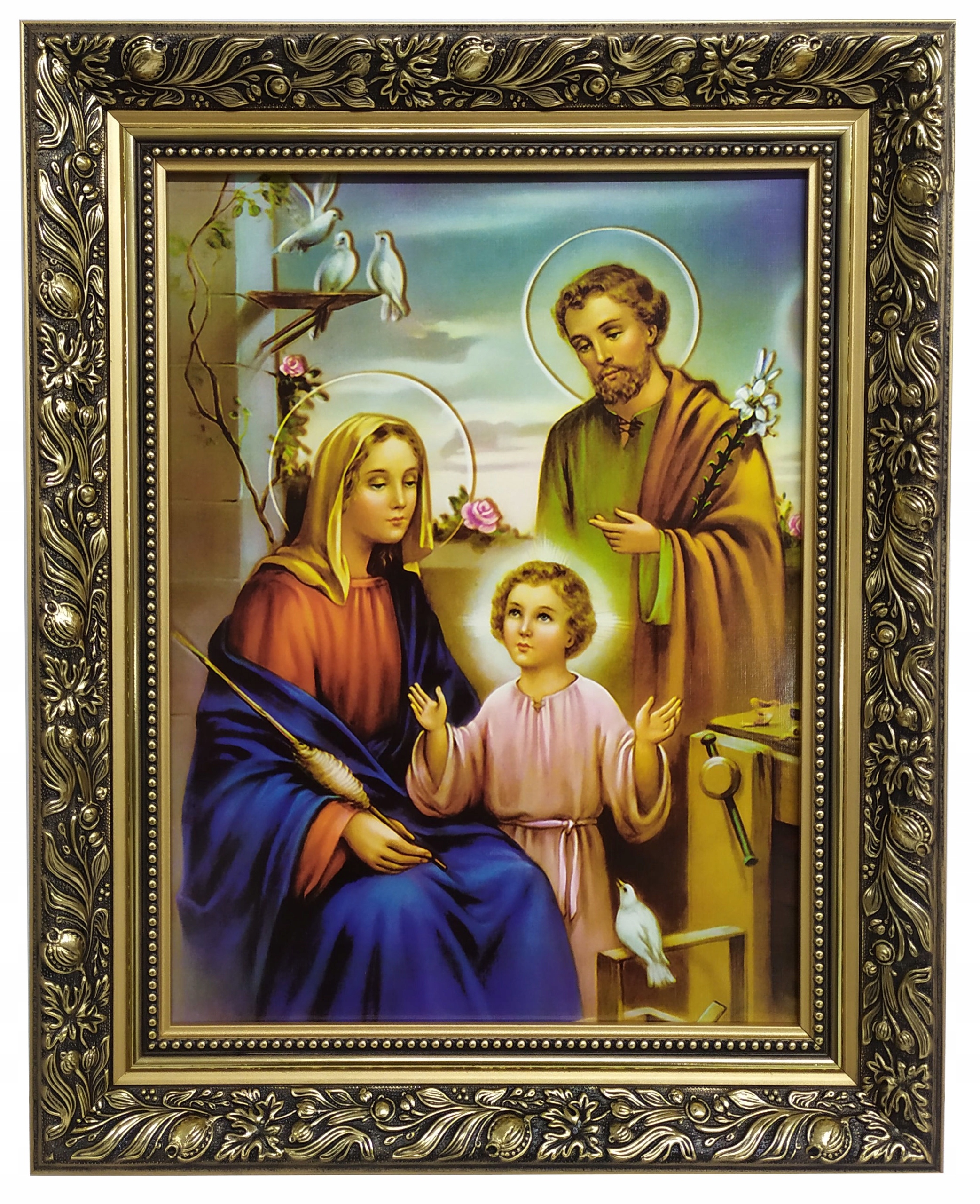 

Święty Obraz Na Ścianę 40X50 Świętej Rodziny Jezus