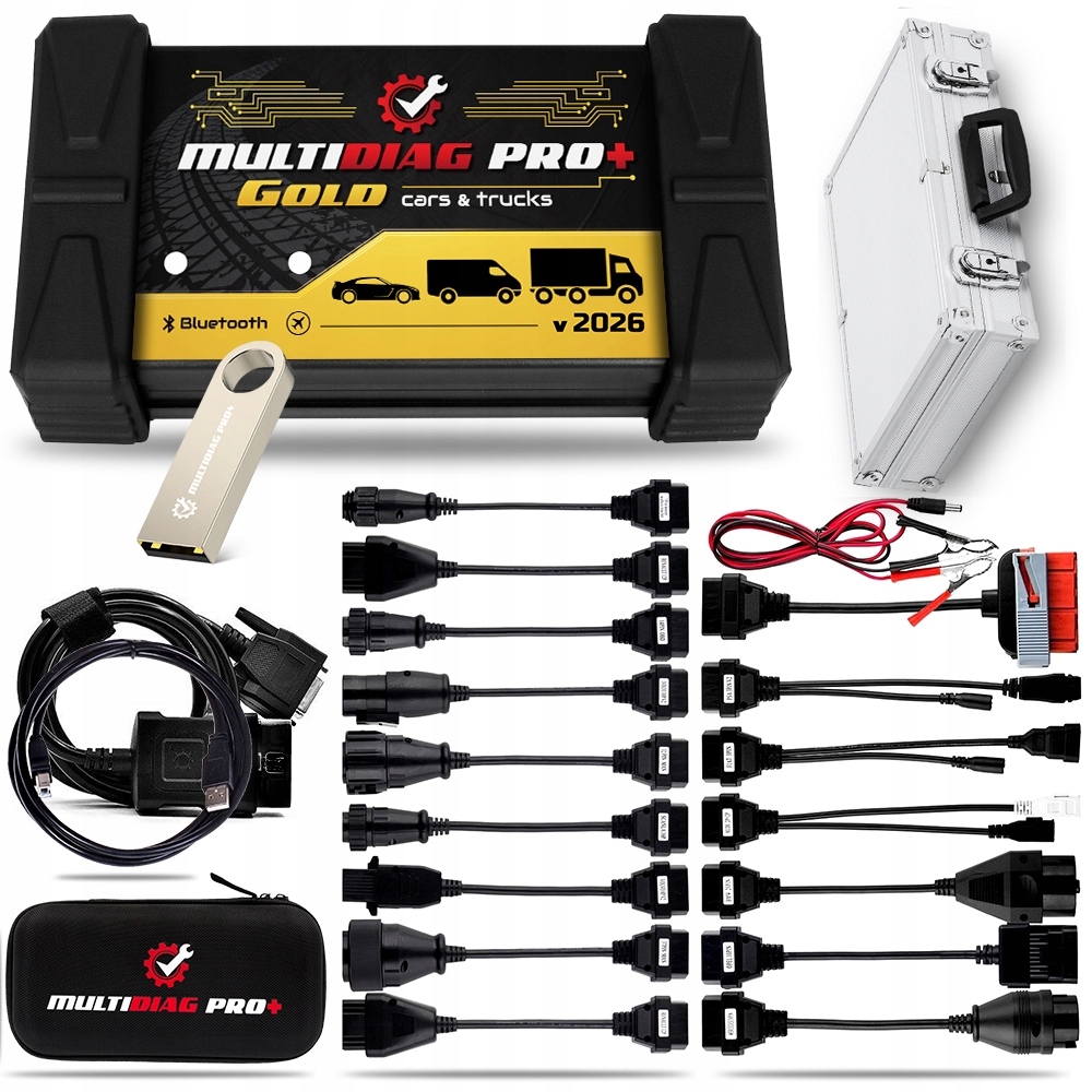 Profesjonalny Tester Diagnostyczny Obd 2 Ciężarowe Tir Naczepy Autobusy jPL