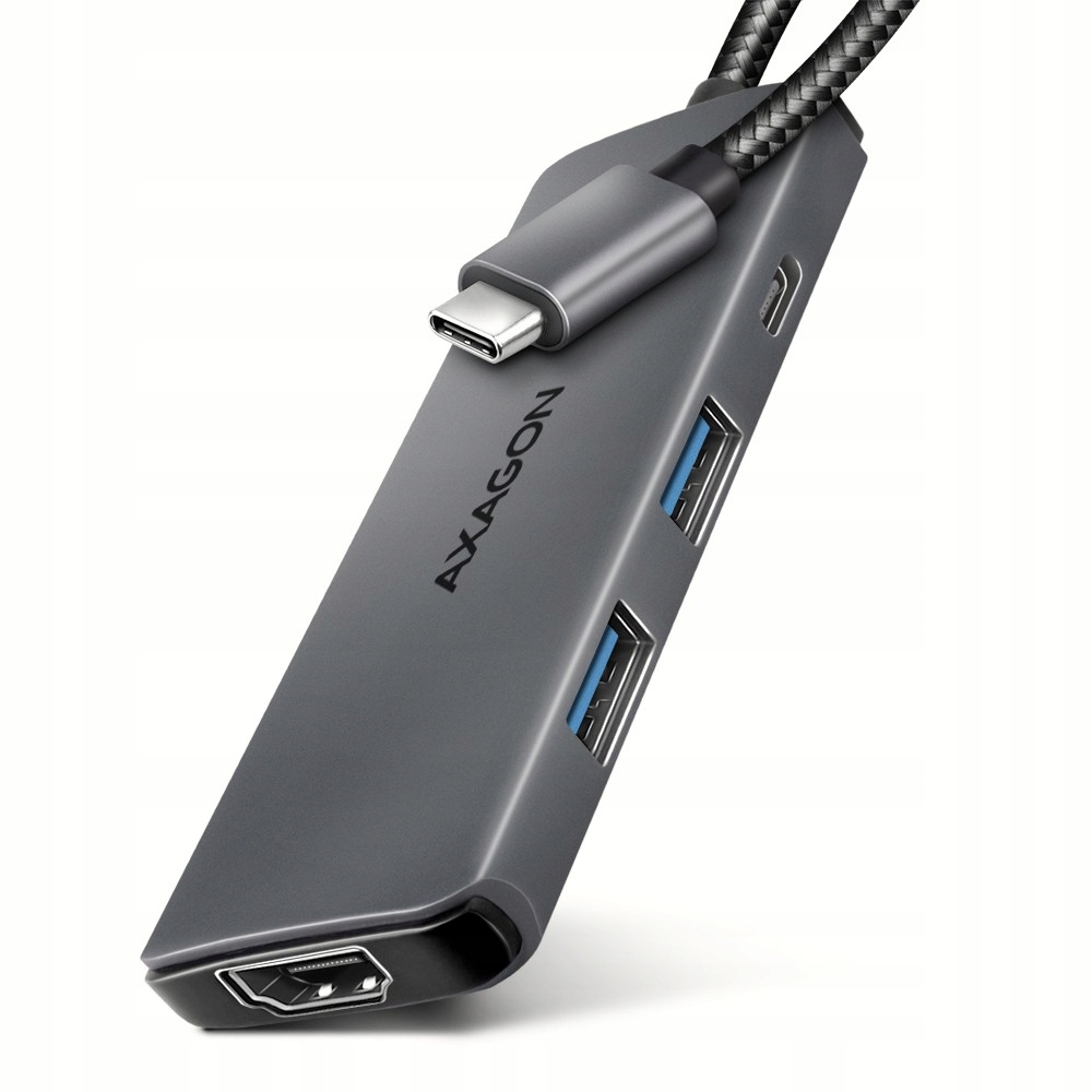 Hub Usb-c Axagon HMC-5H8K z Hdmi 8K i 100W Pd, 5 portów