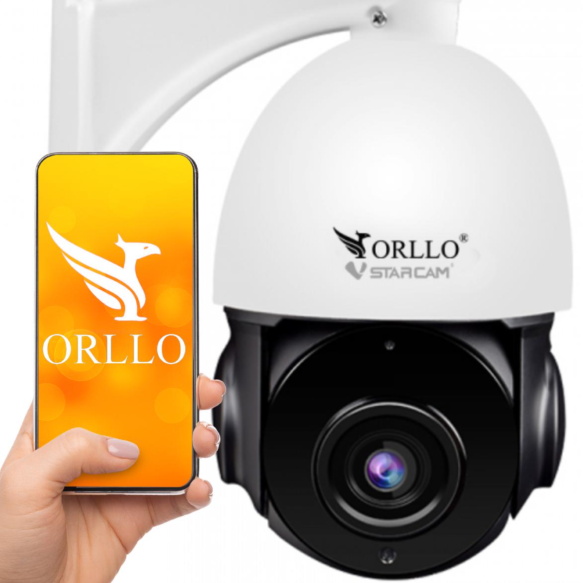 Vonkajšia otočná Ip kamera WiFi 4Mpx Zoom x18 Orllo Z10