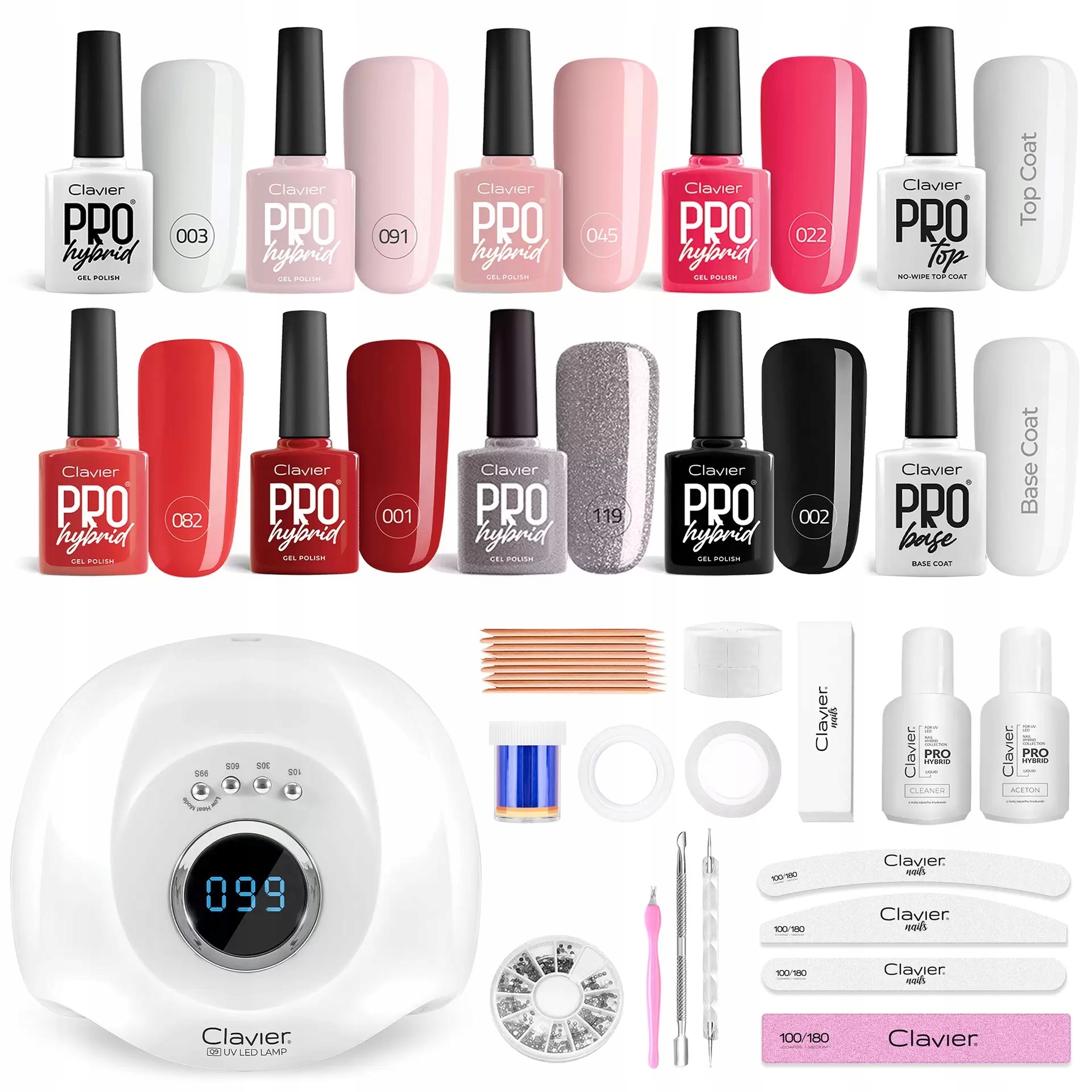 

Zestaw Startowy Do Hybryd Lampa 90W Uv/led Lakiery