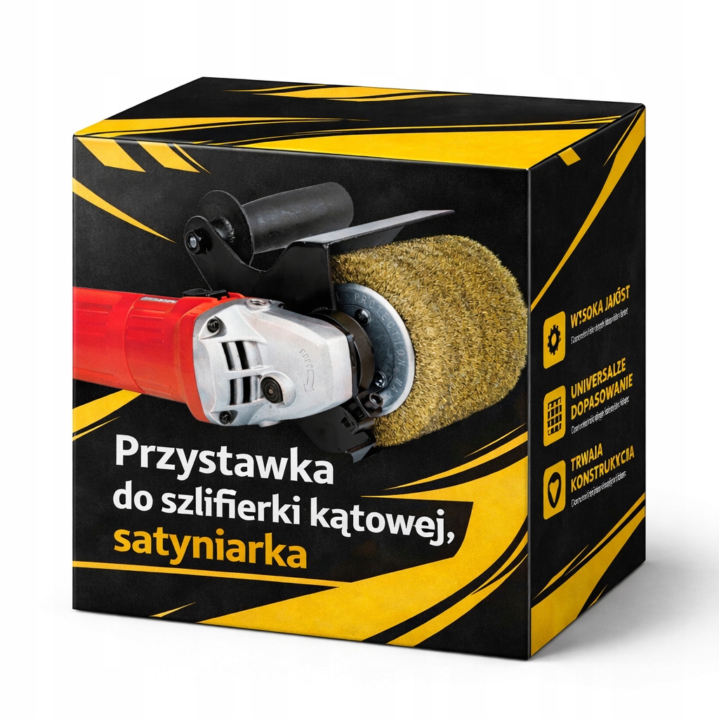 Przystawka do szlifierki kątowej satyniarki m14 szlifowania satynowania