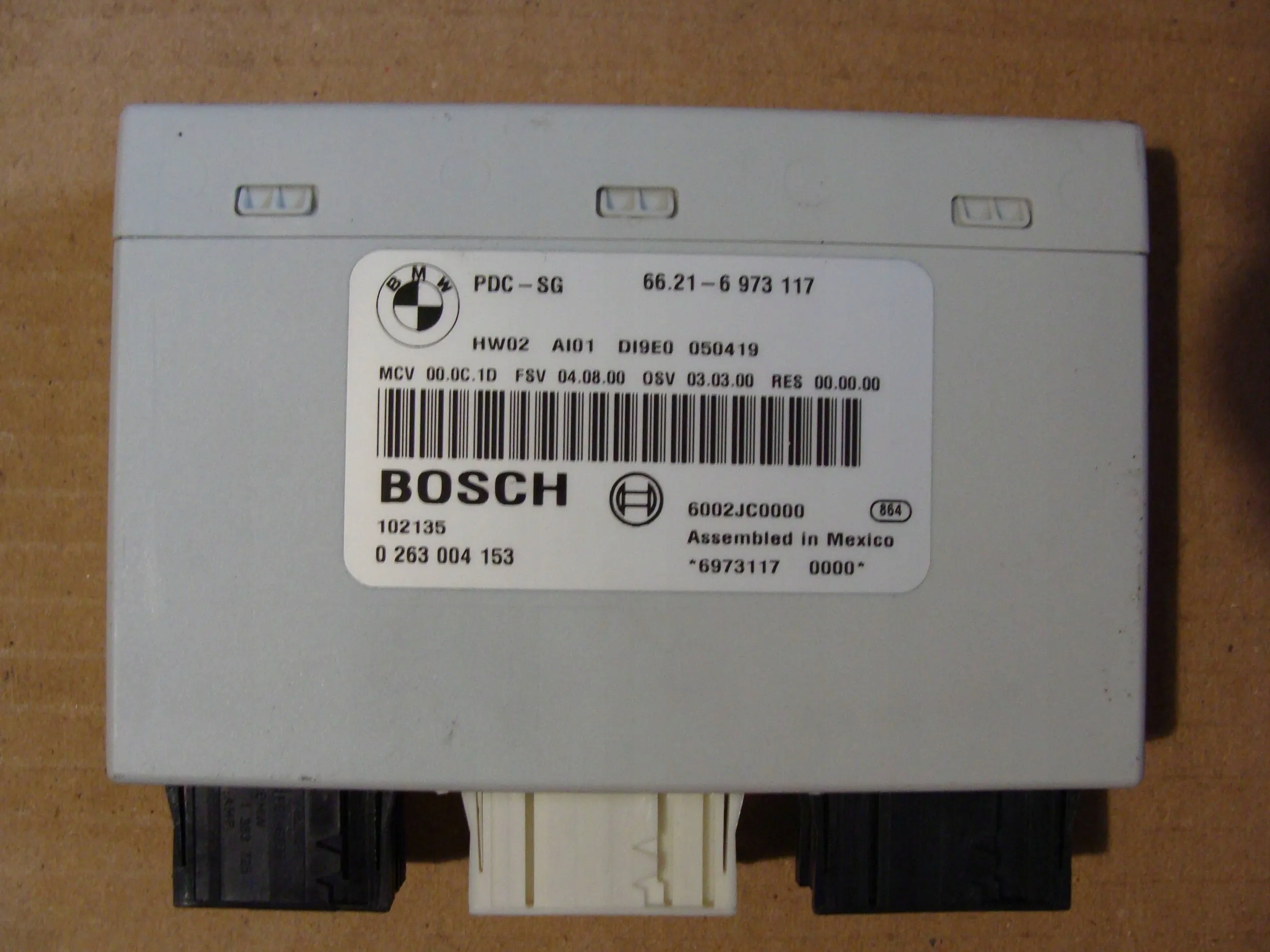 BMW 3 E90 MODUŁ STEROWNIK PARKOWANIA PDC 6973117