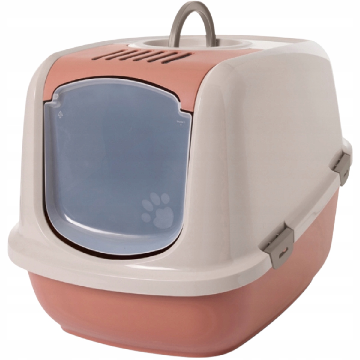 Levně Savic Toaleta pro kočky Nestor Jumbo toskánská červená /66x48x46 cm