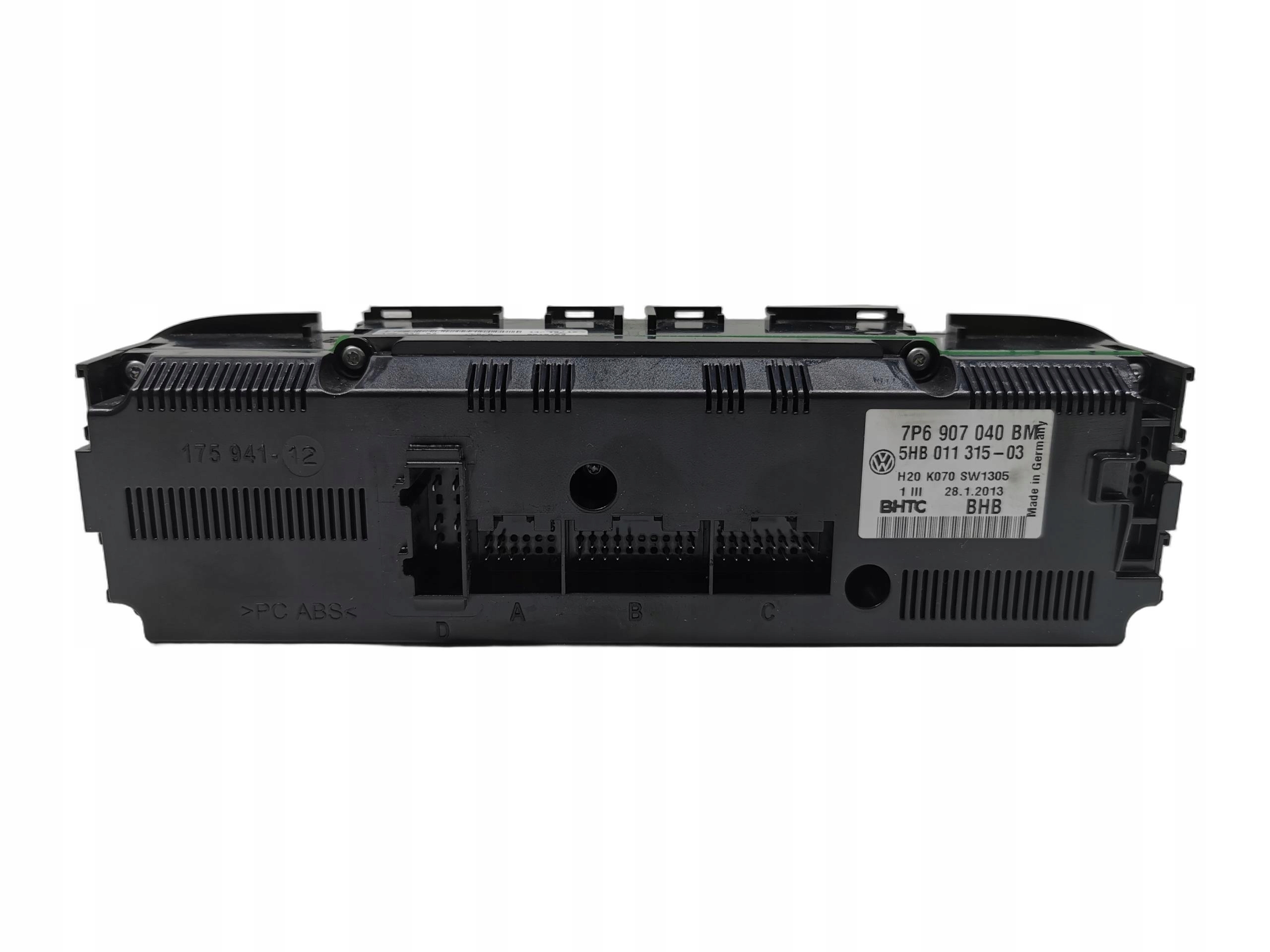 Unite commande clima VW TOUAREG II 7P 7P6907040BM
