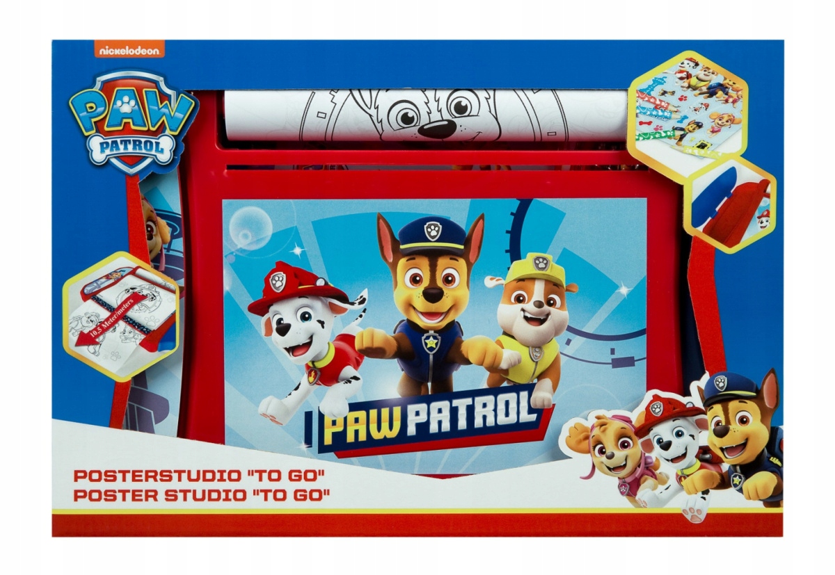 Zestaw do kolorowania PSI PATROL Studio Plakatów Kod producenta PPAT4053