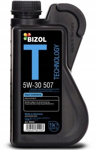 

Bizol Technology 5W30 Vw 507.00 Api Sm/cf 1L
