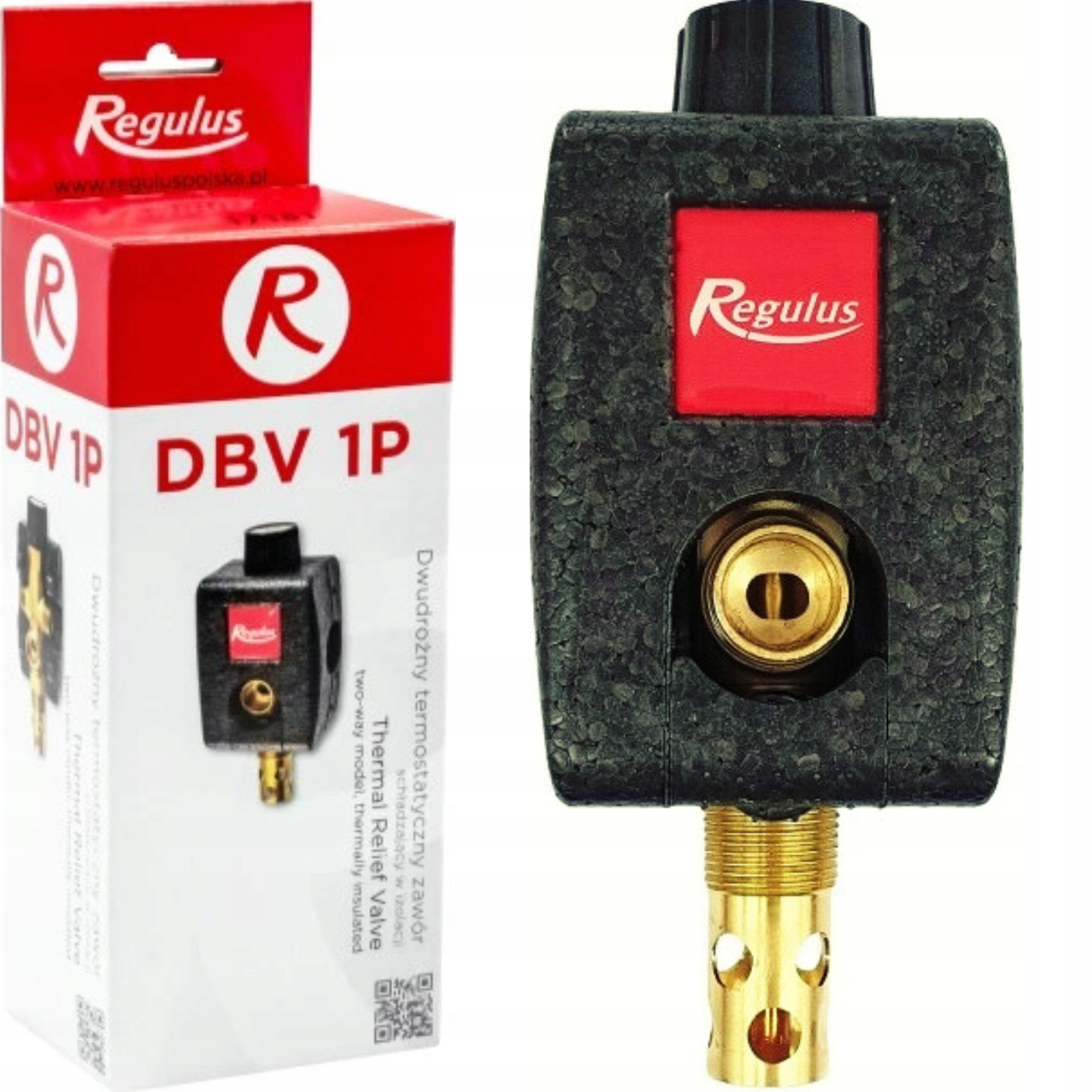 ZAWÓR DWUFUNKCYJNY SCHŁADZAJĄCY W IZOLACJI REGULUS DN20 - 3/4 CALA DBV-1