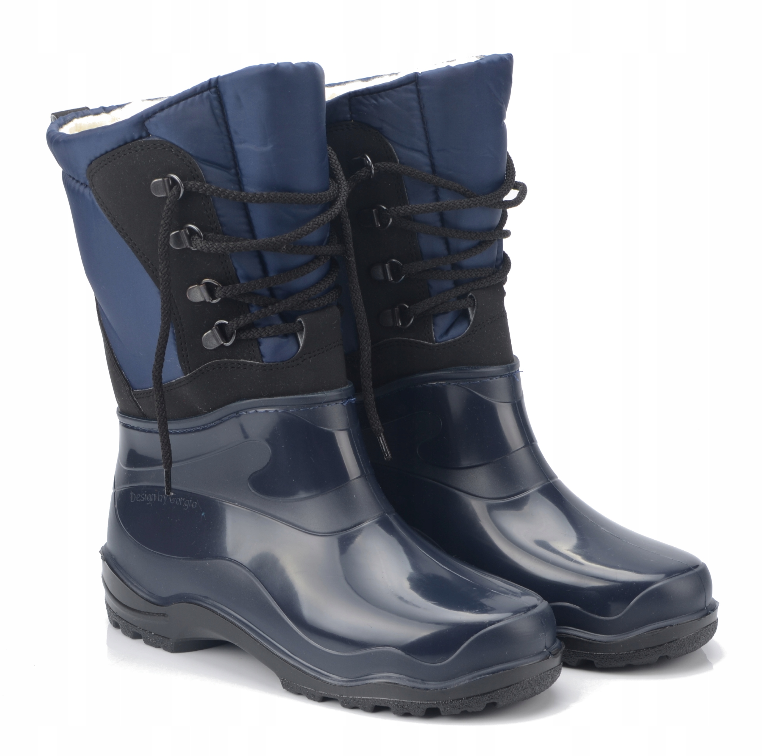 ŚNIEGOWCE DAMSKIE ŁUKPOL ZIMOWE WODOODPORNE WEŁNA Rozmiar 39