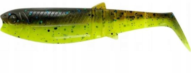 Guma Savage Gear 17,5cm. Cannibal Shad 52g. Chartreuse Pumpkin