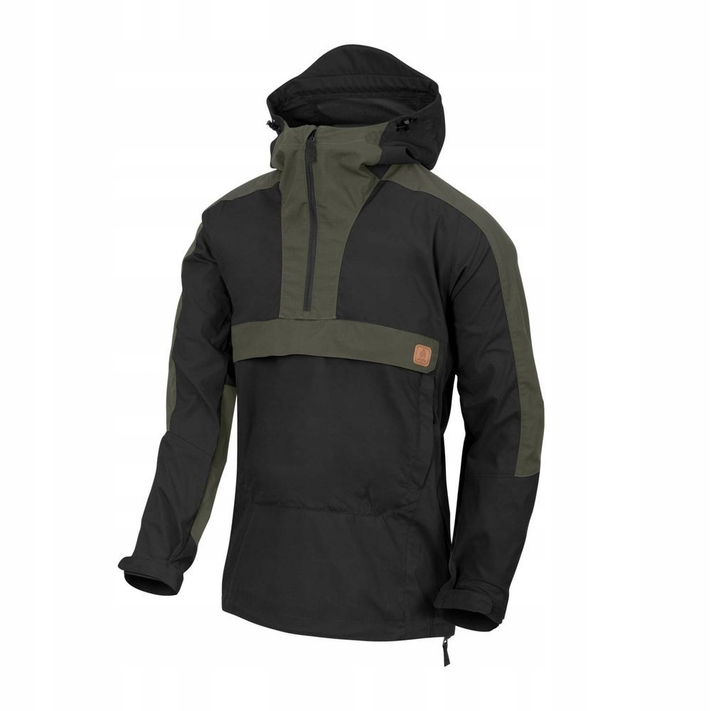 Helikon Anorak Woodsman Jacket Czarny Taiga Green Xs