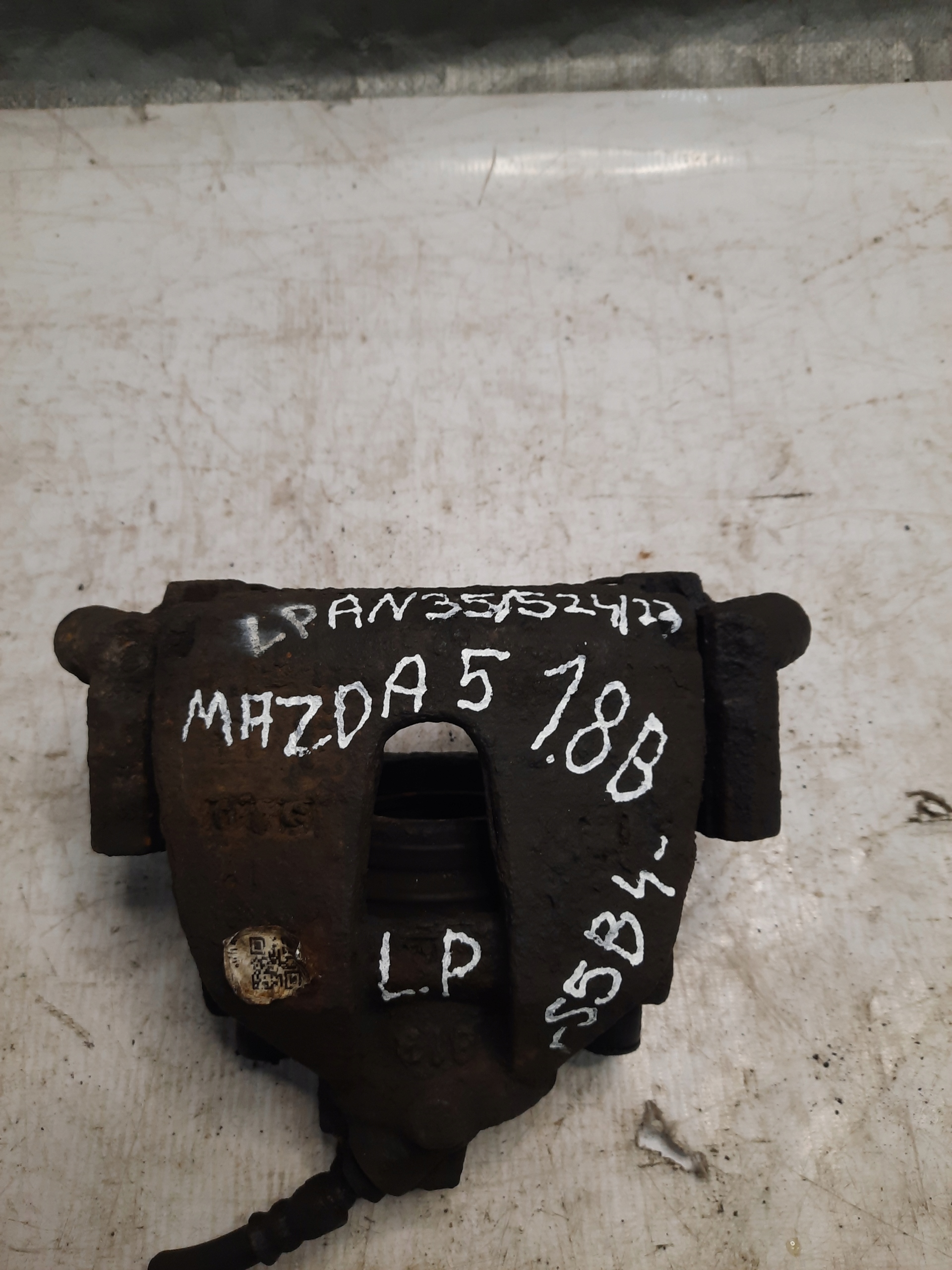 MAZDA V 5 05-10 caliper brake left front 1.8