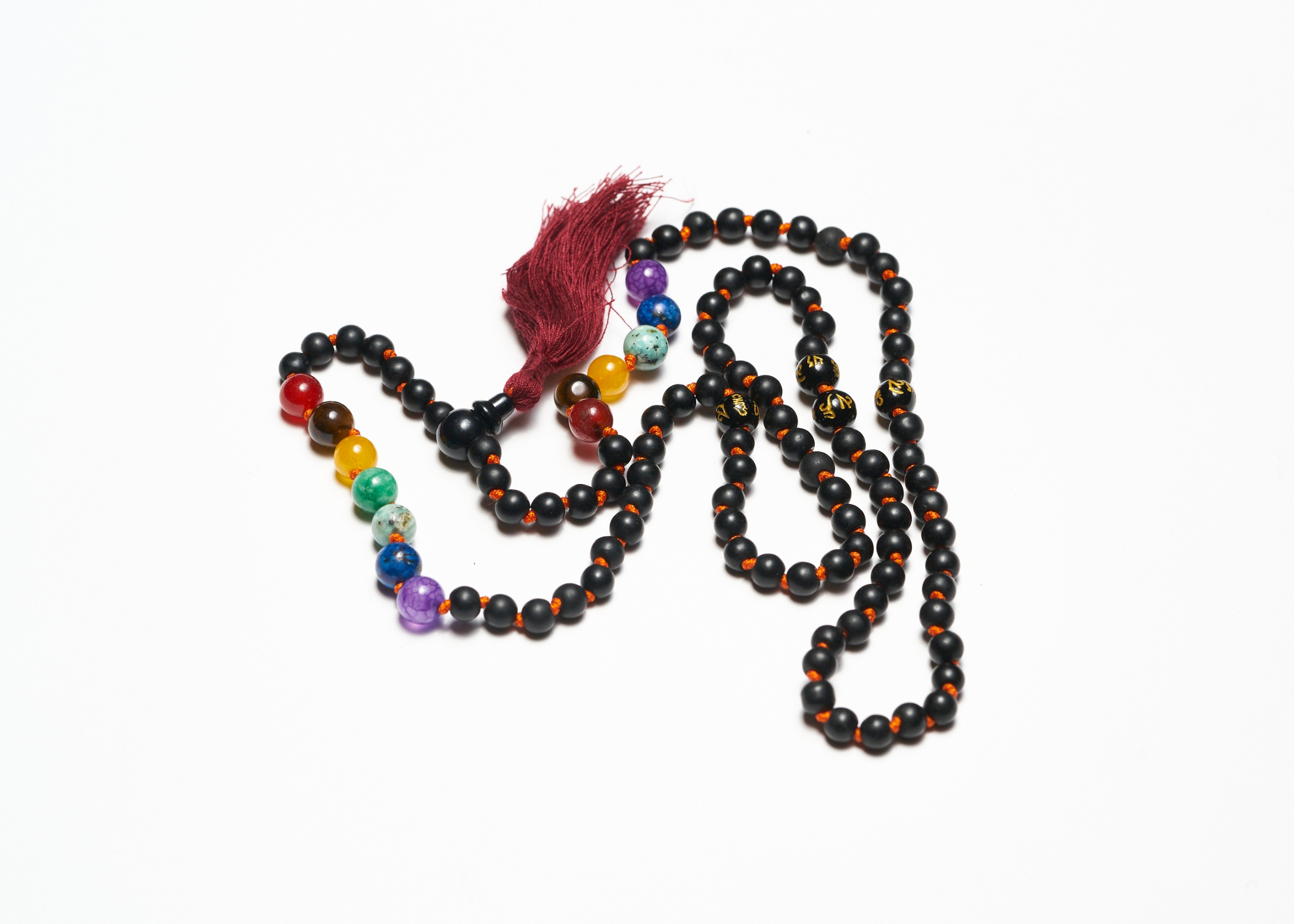 Mala buddhistická Szaligram/śaligrama "s" Ø 0,6 cm