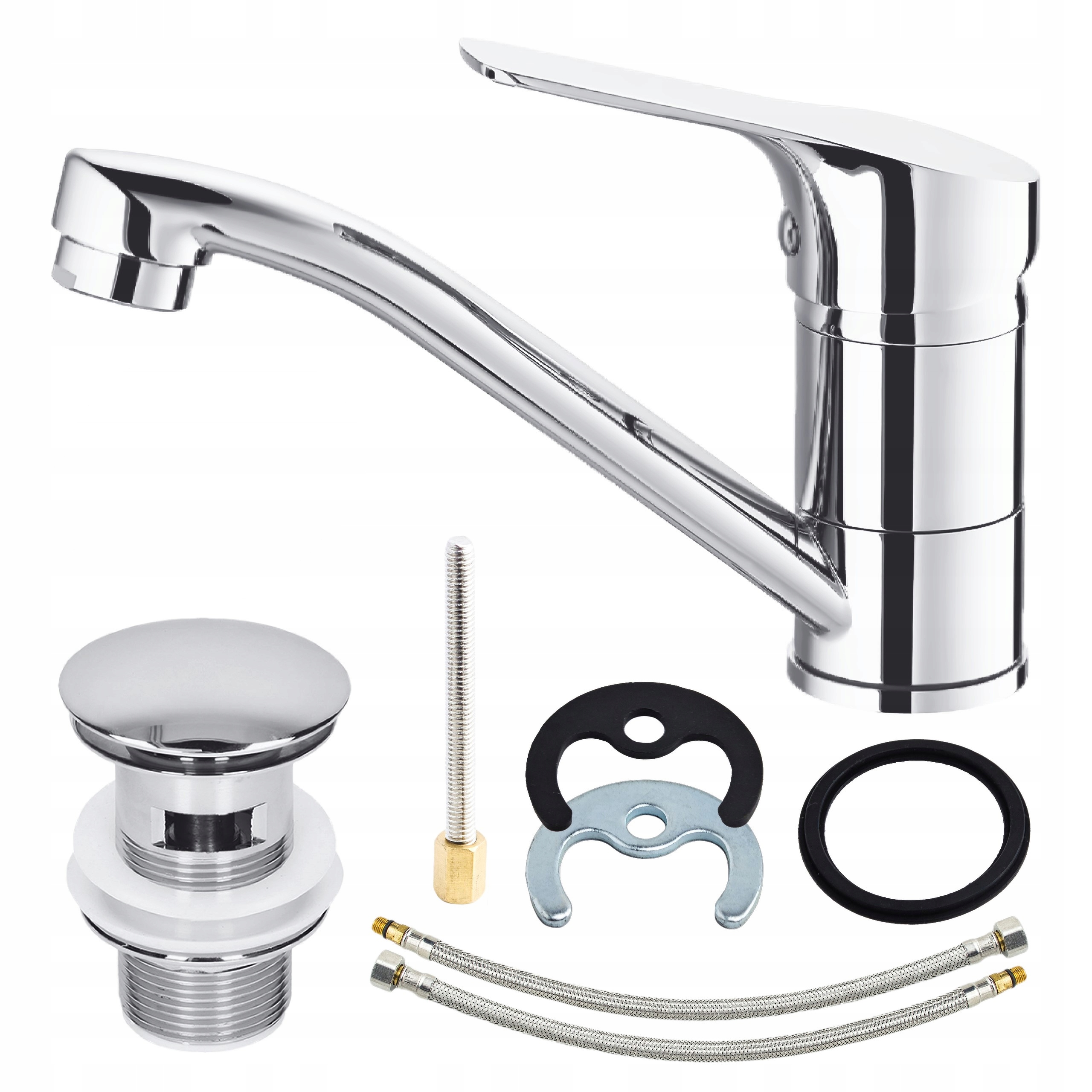 Koupelnová stojánková baterie s otočným baterie pro umyvadlo, zátka klik klak Sotbe