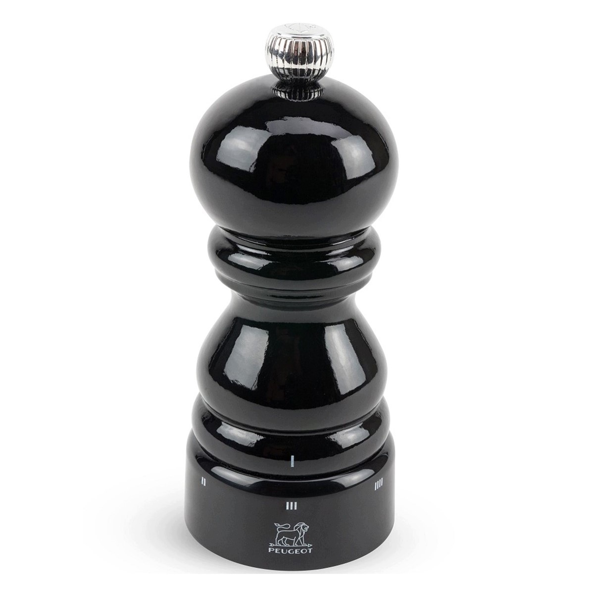 Paris Mlýnek na sůl 12 cm, černý lak, u-select