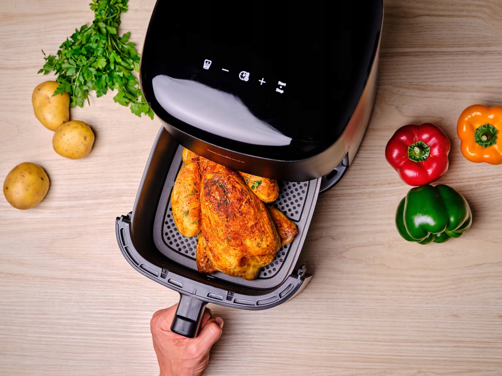 TEFAL Easy Fry Max 5L Frytkownica Beztłuszczowa 10 Programów Cyfrowy Ekran — miniatura 11