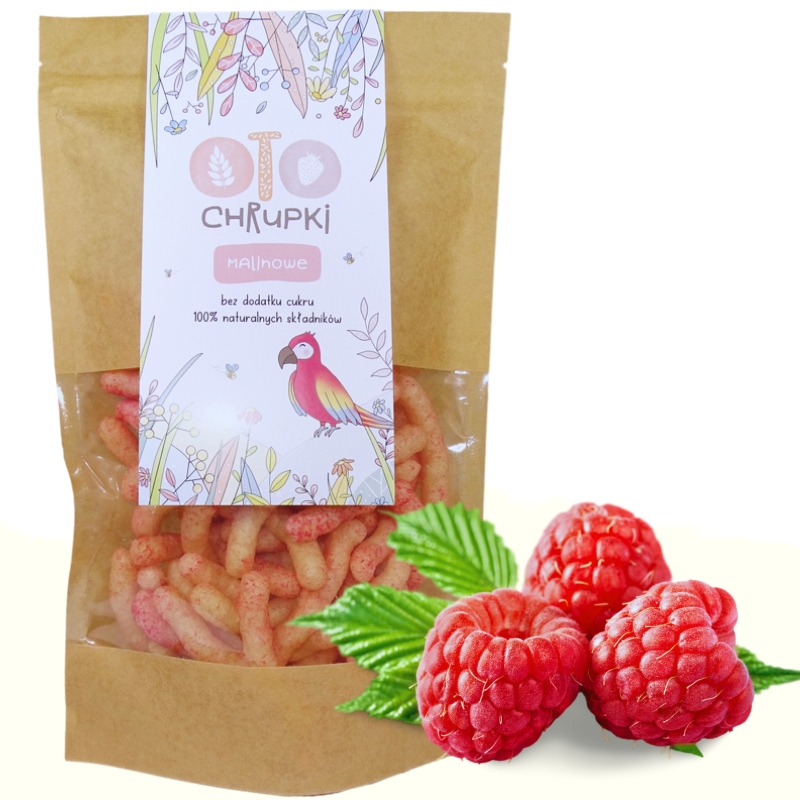 OTO Chrupki Naturalne Malinowe 25 g Otolandia Kod producenta OtoLandia