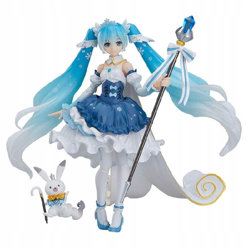 Pohyblivá figurka Miku Hatsune Snow Princess příslušenství Ideální Dárek