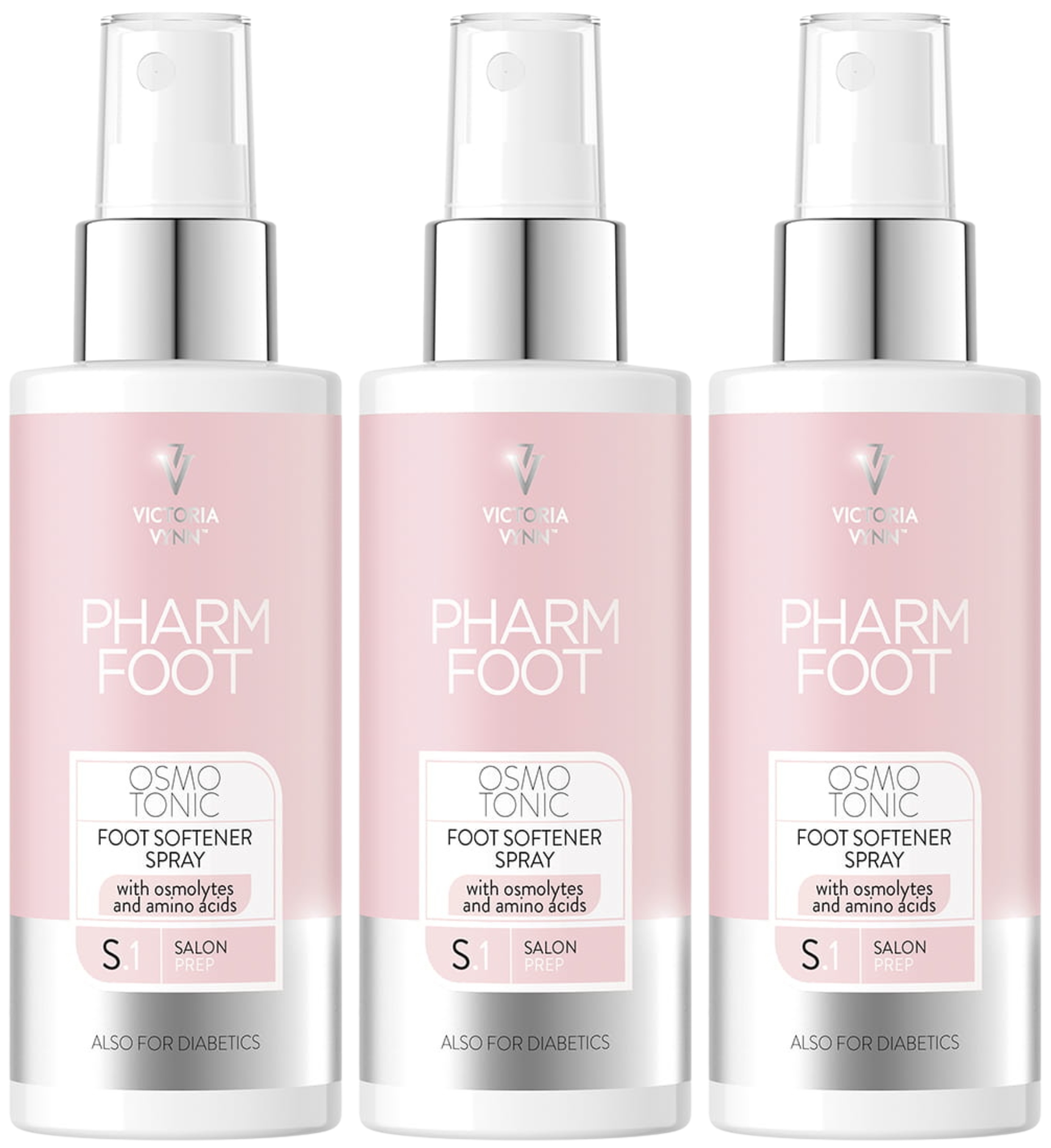 3 x na nohy na změkčení pokožky Antibakteriální Osmo Tonic Pharm Foot