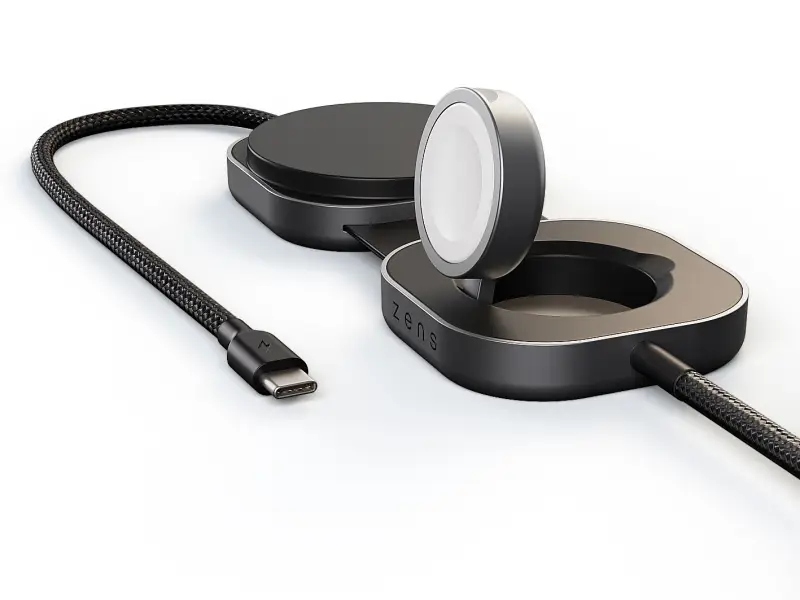 Zens Charging Cable magnetický kábel nabíjačka MagSafe 3v1 Usb-c Qi2 140W