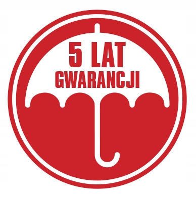 

Przedłuż gwarancję 5 lat